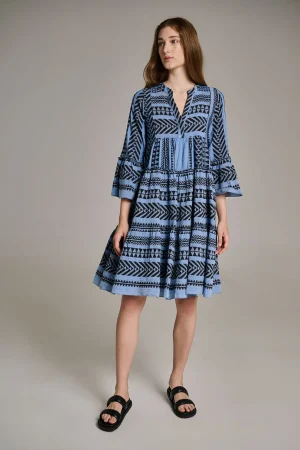 Devotion TWINS Ella Midi-Black/Blue^Women Mommy & Me
