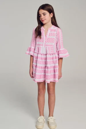 Devotion TWINS Ella Mini-N.Pink-N.B.Blue/White^Women Mommy & Me
