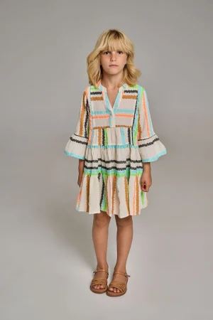 Devotion TWINS Ella Mini-Offwhite With Colored Jacquard^Women Ella