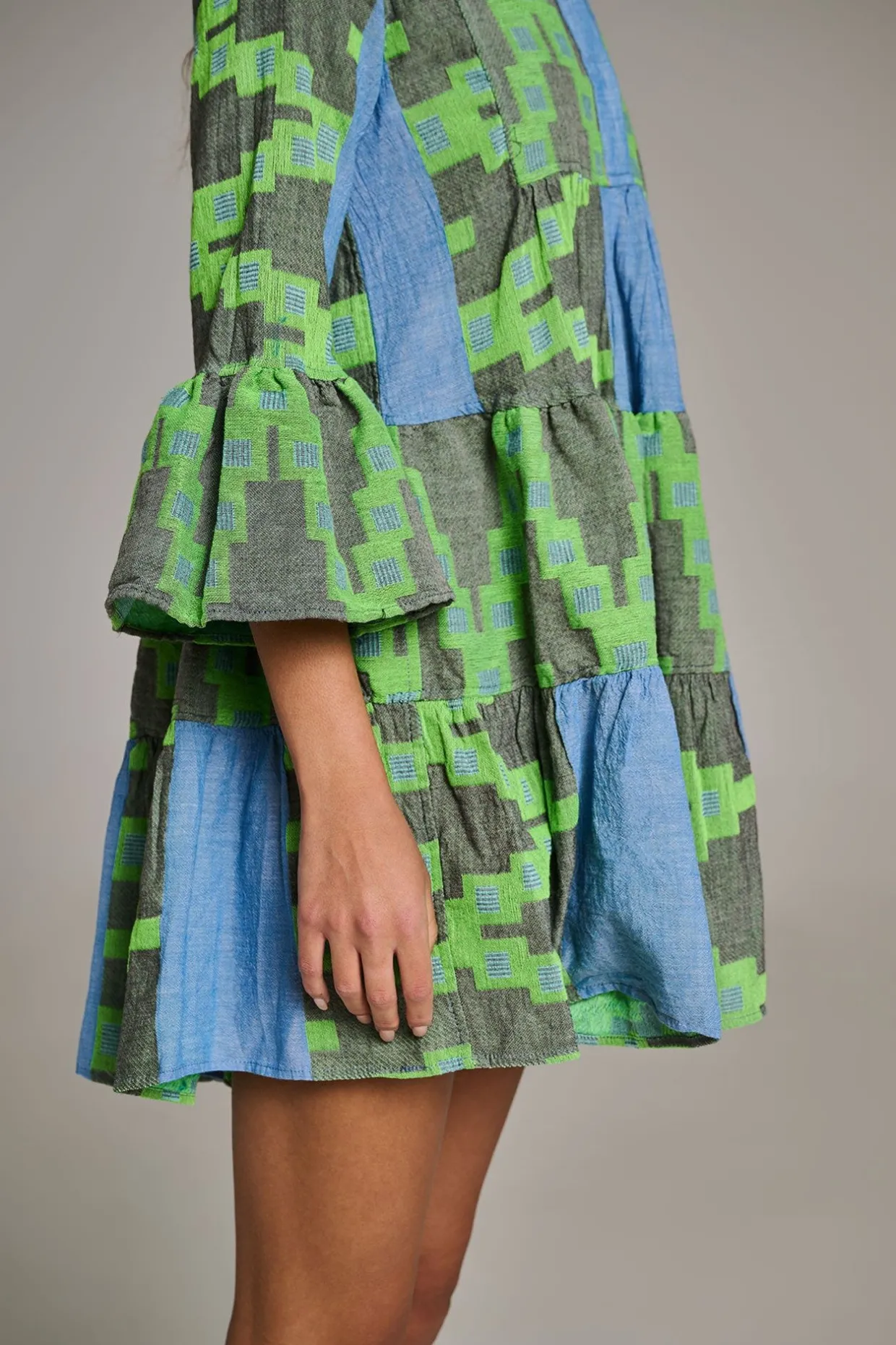 Devotion TWINS Ella-Blue/Green^Women Mommy & Me